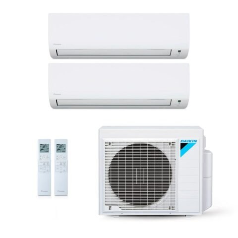 Ar-Condicionado Multi Split Inverter Daikin 34.000 BTUs para 2 Ambientes – Quente/Frio 220V