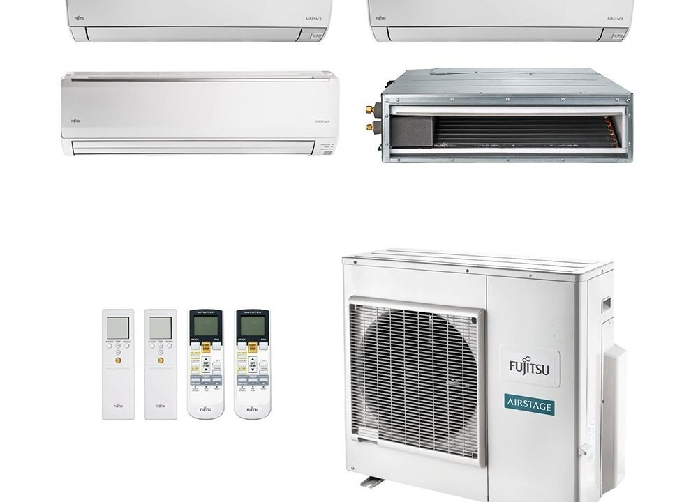 Ar-Condicionado Multi Split Inverter Fujitsu 35.000: Conforto para 4 Ambientes
