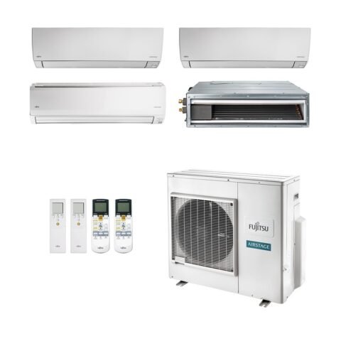 Ar-Condicionado Multi Split Inverter Fujitsu 35.000: Conforto para 4 Ambientes