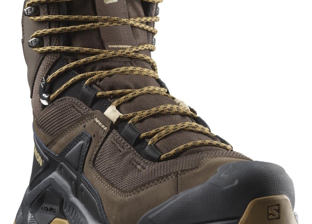 Bota Salomon Quest Element GTX Masculina Marrom – Resistência e Tecnologia para Trilhas