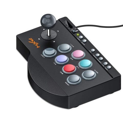 Controle PXN Arcade Gamer 0082 Fightstick Desktop – Conforto e Versatilidade para Jogos Arcade