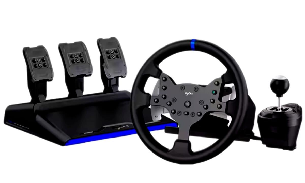 Volante Gamer PXN-V99: Controle Driving com Force Feedback para uma Experiência Realista