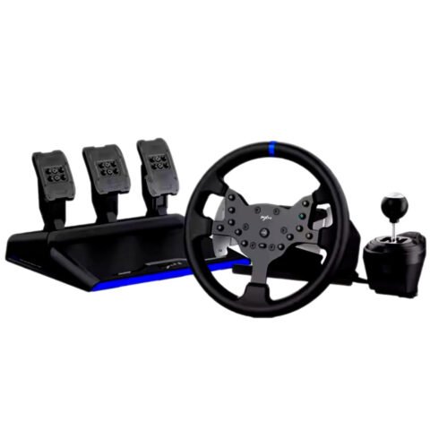 Volante Gamer PXN-V99: Controle Driving com Force Feedback para uma Experiência Realista