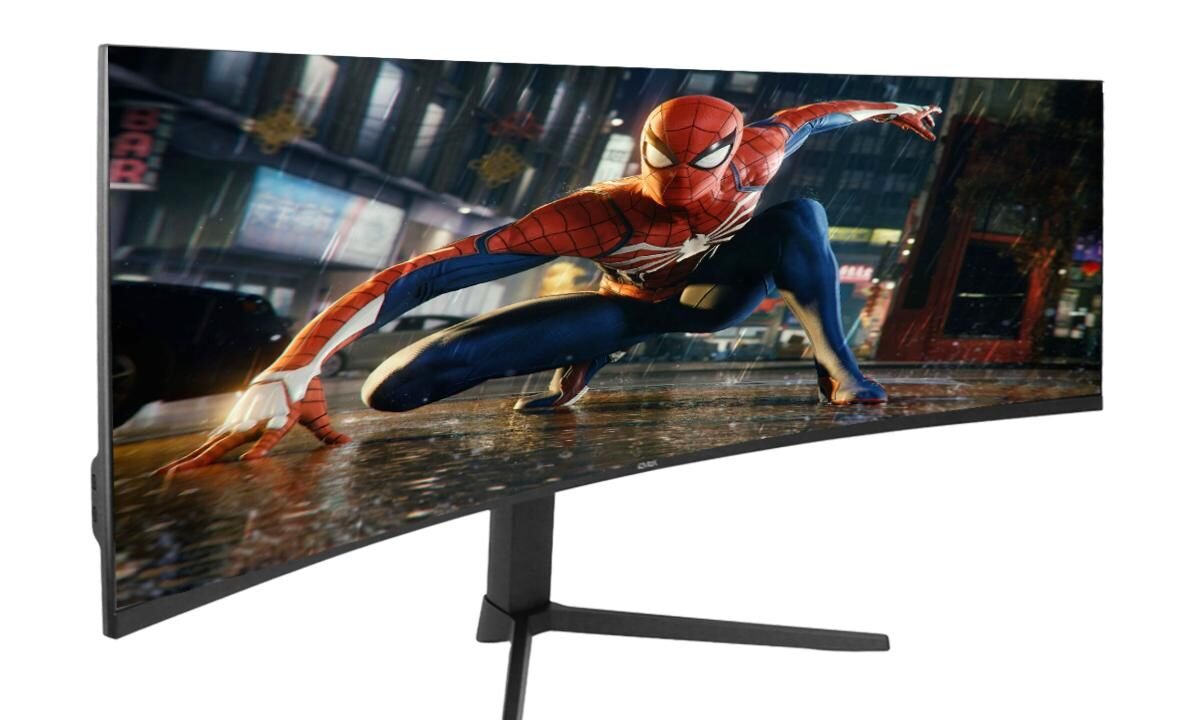 Monitor Gamer Curvo 49” Aitek UltraWide 165Hz 1ms LED 5120×1440 HDMI – DELTA-M4922AUCPRO