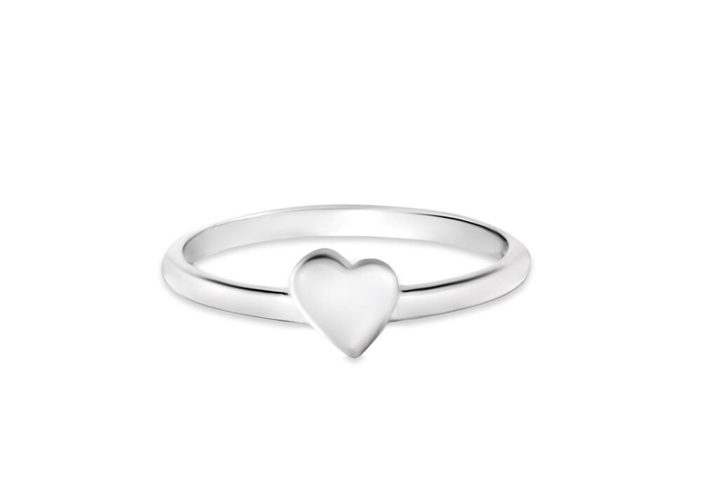 Anel Life Love Coração Mini em Prata 925 – Elegância e delicadeza Vivara
