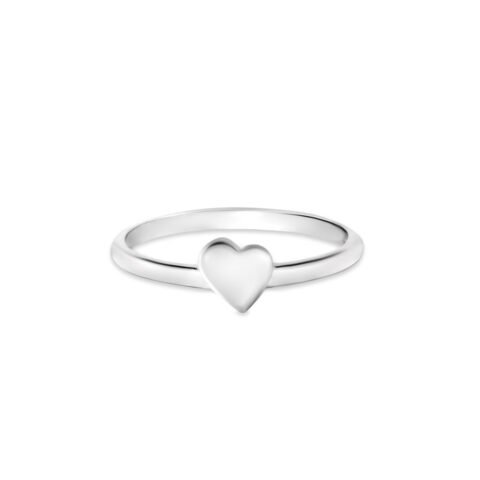 Anel Life Love Coração Mini em Prata 925 – Elegância e delicadeza Vivara