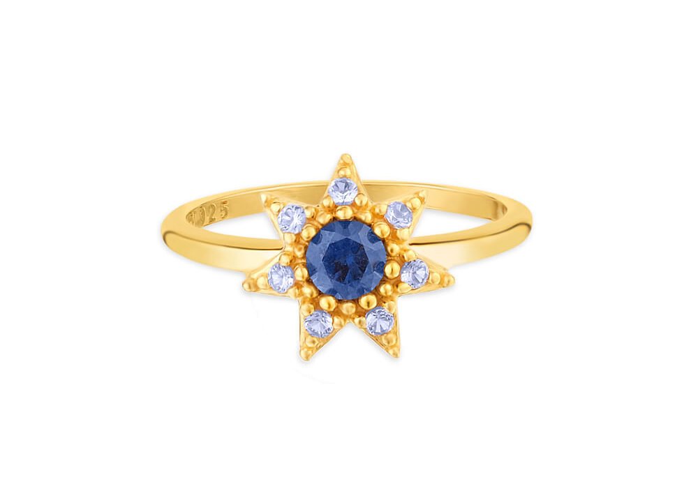 Anel Life Cosmic em Prata 925 com Banho de Ouro Amarelo 18k | Vivara