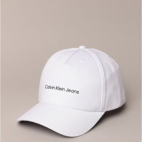 Boné Masculino Calvin Klein Jeans Branco – Estilo e Conforto para o Dia a Dia