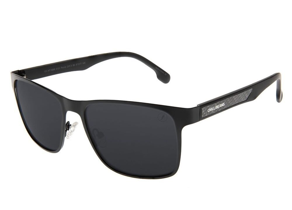 Óculos de Sol Masculino Chilli Beans Quadrado Polarizado Fosco – OC.MT.3898.0131 M