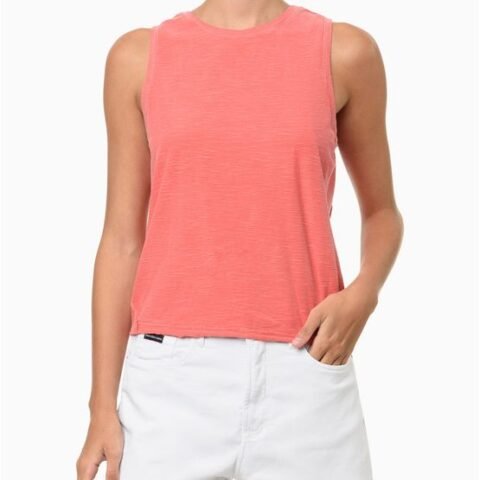 Regata Feminina Recortes Melancia Calvin Klein Jeans – Conforto e Estilo
