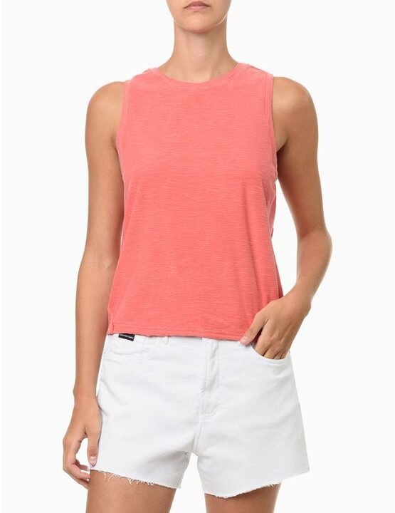 Regata Feminina Recortes Melancia Calvin Klein Jeans – Conforto e Estilo