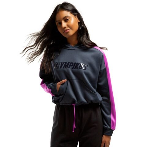 Moletom Cropped Olympikus Feminino M Azul: Conforto e Estilo para o Dia a Dia