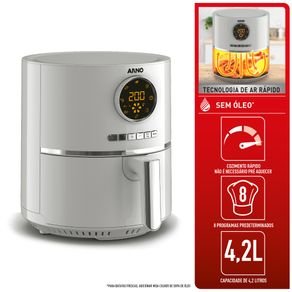 Fritadeira sem Óleo Arno Airfry Ultra Grafite 4,2L – Praticidade e Saúde na Cozinha