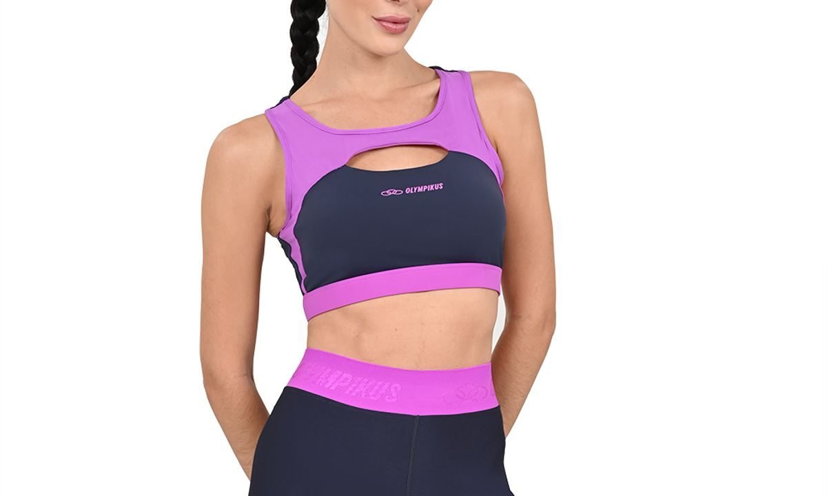 Top Flex Compression Olympikus Feminino G Azul – Conforto e Suporte para Seus Treinos