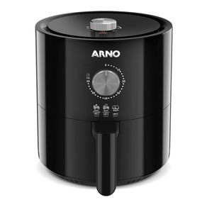 Fritadeira sem Óleo Arno Airfry Ultra 4,2L Preta – Cozinhe de Forma Saudável e Prática