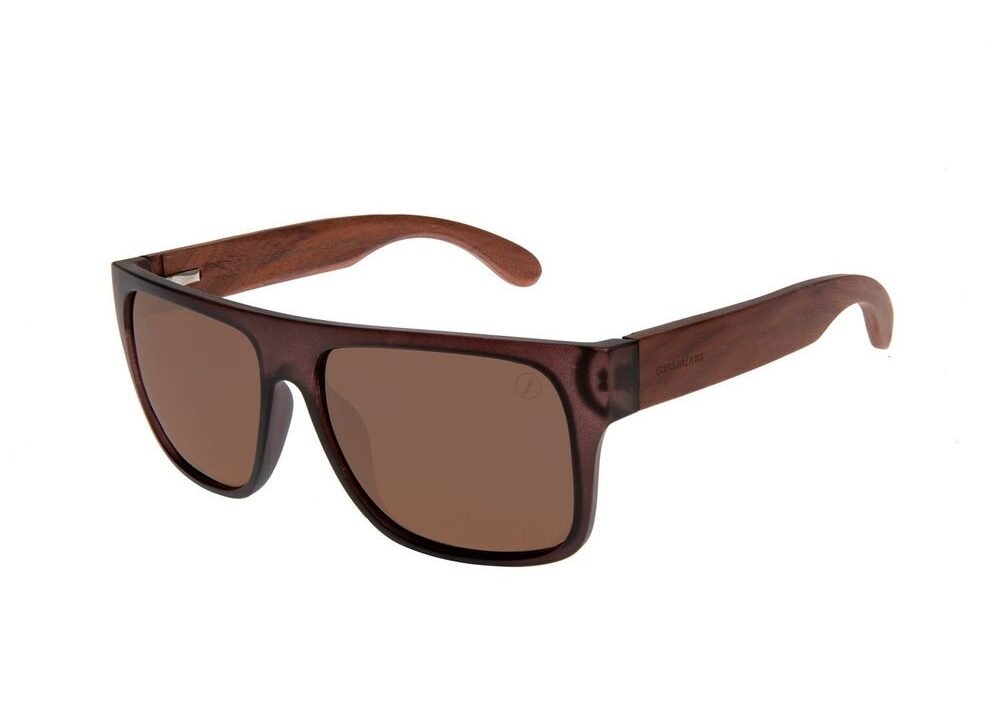 Óculos de Sol Masculino Chilli Beans Quadrado Polarizado Marrom – Estilo e Proteção