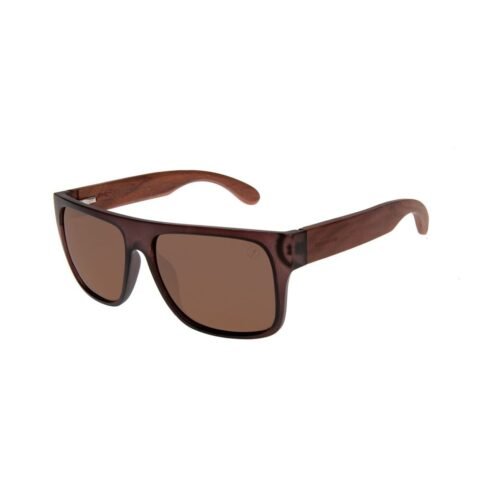 Óculos de Sol Masculino Chilli Beans Quadrado Polarizado Marrom – Estilo e Proteção