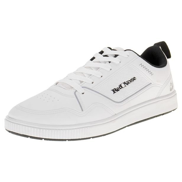 Tênis Masculino Callahan Red Nose 827 Branco/Preto 38 – Conforto e Estilo para o Dia a Dia