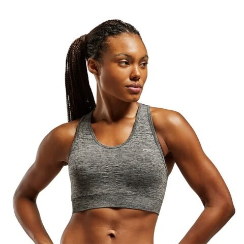 Top Knit Olympikus Feminino GG Cinza: Conforto e Segurança para Sua Corrida