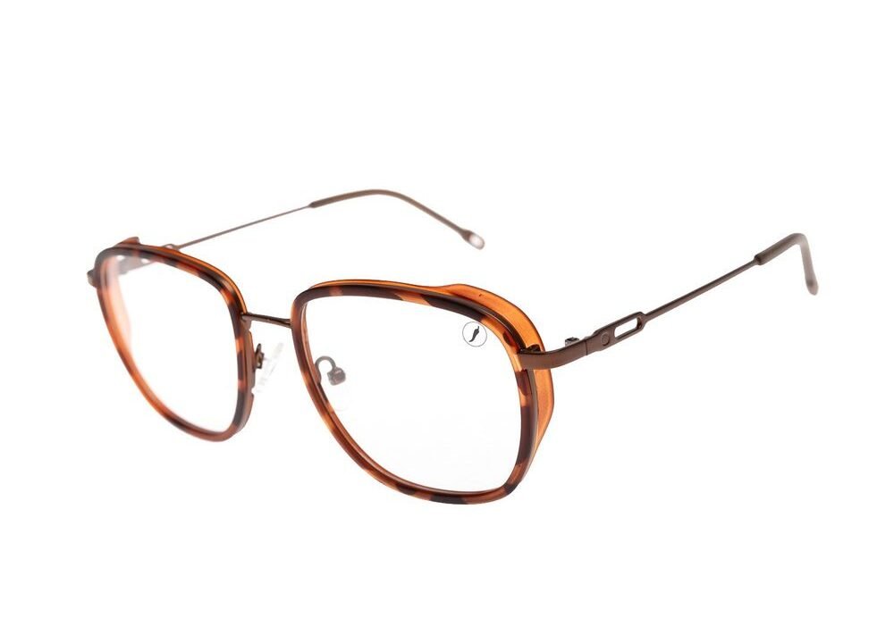 Armação Para Óculos de Grau Masculino Chilli Beans Quadrado Marrom – LV.AC.0878.0202 M