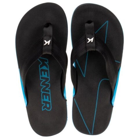 Chinelo Masculino KN6 Pro U1 Kenner – DFY Preto/Azul 38: Conforto e Estilo para o Dia a Dia