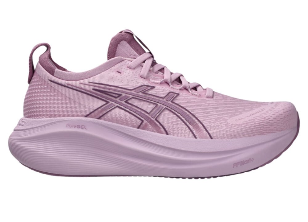 Tênis Asics Gel-Nimbus 27 Feminino Rosa – Amortecimento e Conforto