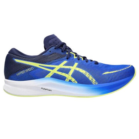 Tênis Asics Hyper Speed 3 Masculino Azul – Conforto e Desempenho para Corrida