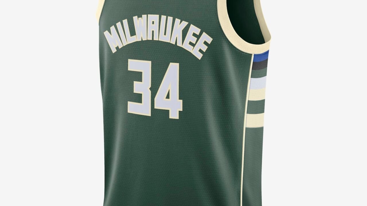 Regata Nike Milwaukee Bucks Icon Edition 2022/23 Masculina – Conforto e Estilo nas Quadras