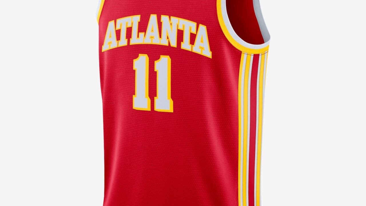 Regata Nike Atlanta Hawks Icon Edition 2022/23 Masculina – Conforto e Estilo na Quadra