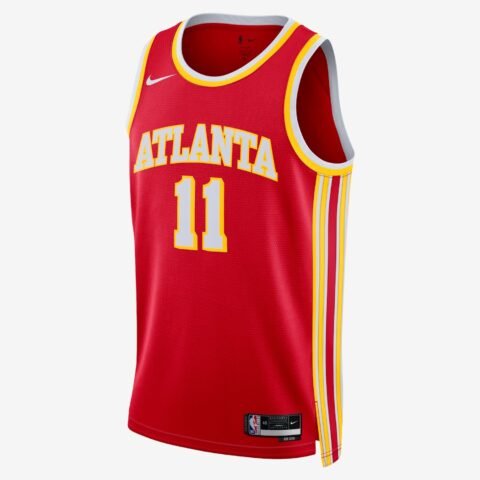Regata Nike Atlanta Hawks Icon Edition 2022/23 Masculina – Conforto e Estilo na Quadra
