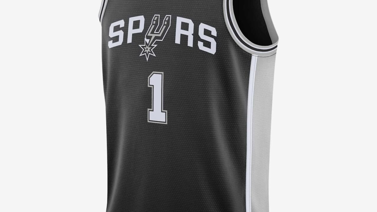 Regata Nike San Antonio Spurs Icon Edition 2024/25 Masculina – Conforto e Estilo na Quadra