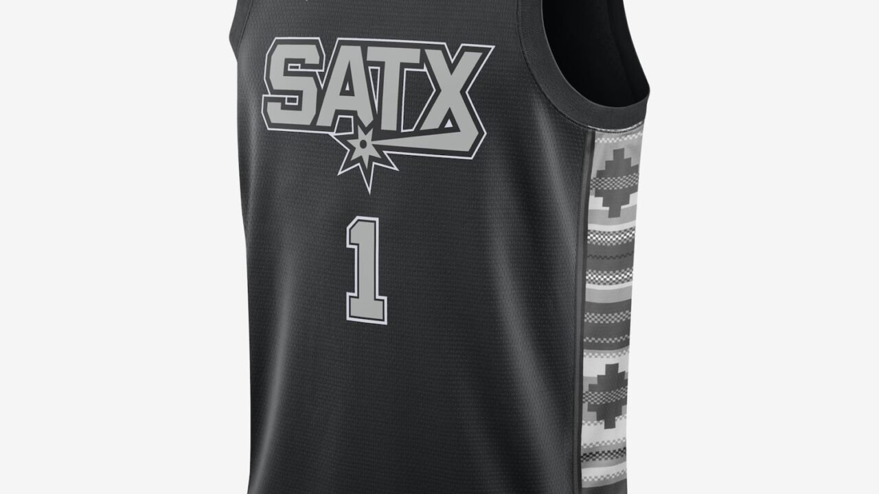 Regata Nike NBA Victor Wembanyama San Antonio Spurs Statement Edition Masculina