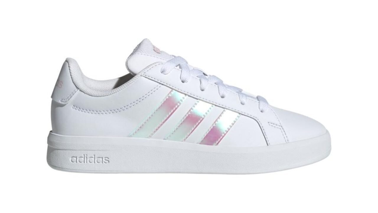 Tênis Grand Court 3.0 Infantil adidas Sportswear Branco – Conforto e Estilo para Crianças