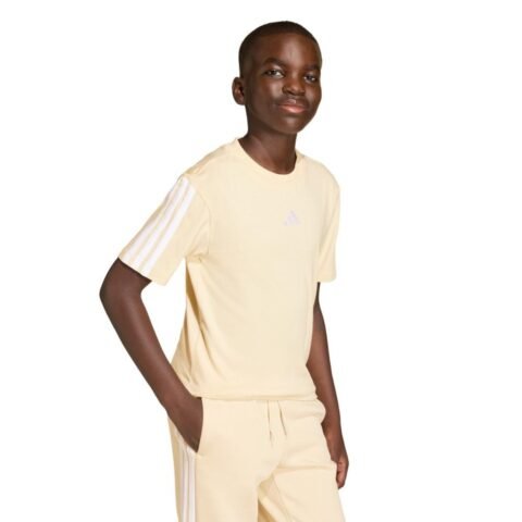 Camiseta Essentials adidas Sportswear Bege: conforto e estilo para o dia a dia