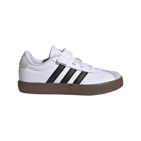 Tênis Infantil VL Court 3.0 Skateboarding adidas Sportswear Branco – Conforto e Estilo para Crianças Ativas
