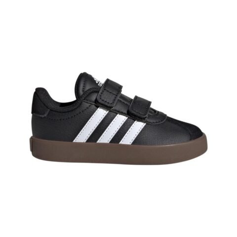Tênis Infantil VL Court 3.0 Skateboarding adidas Sportswear Preto
