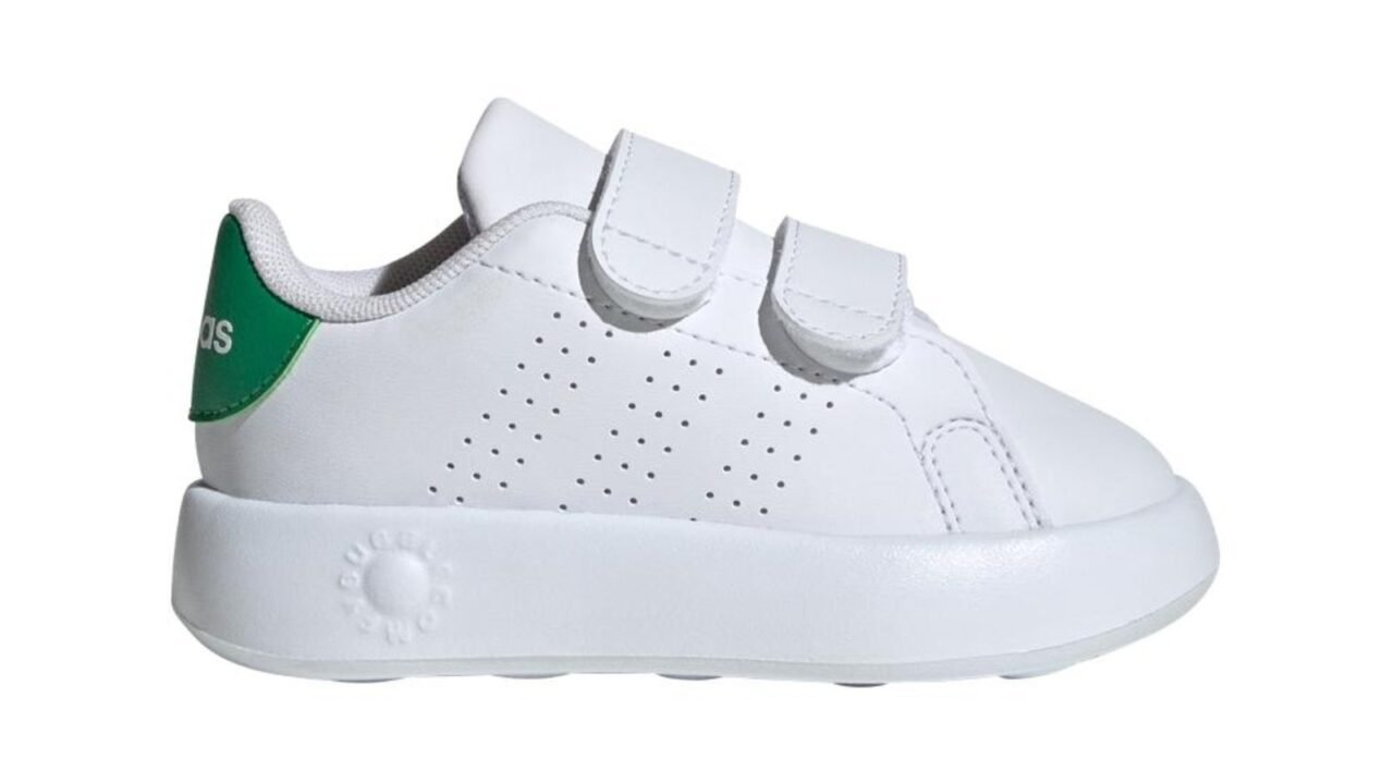 Tênis Infantil Advantage adidas Sportswear Branco – Conforto e Praticidade para os Pequenos