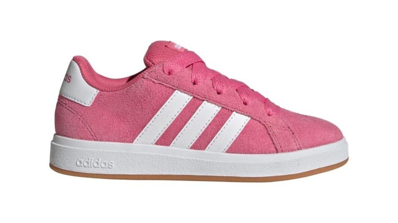 Tênis Infantil adidas Grand Court 00s Rosa: Conforto e Estilo para os Pequenos