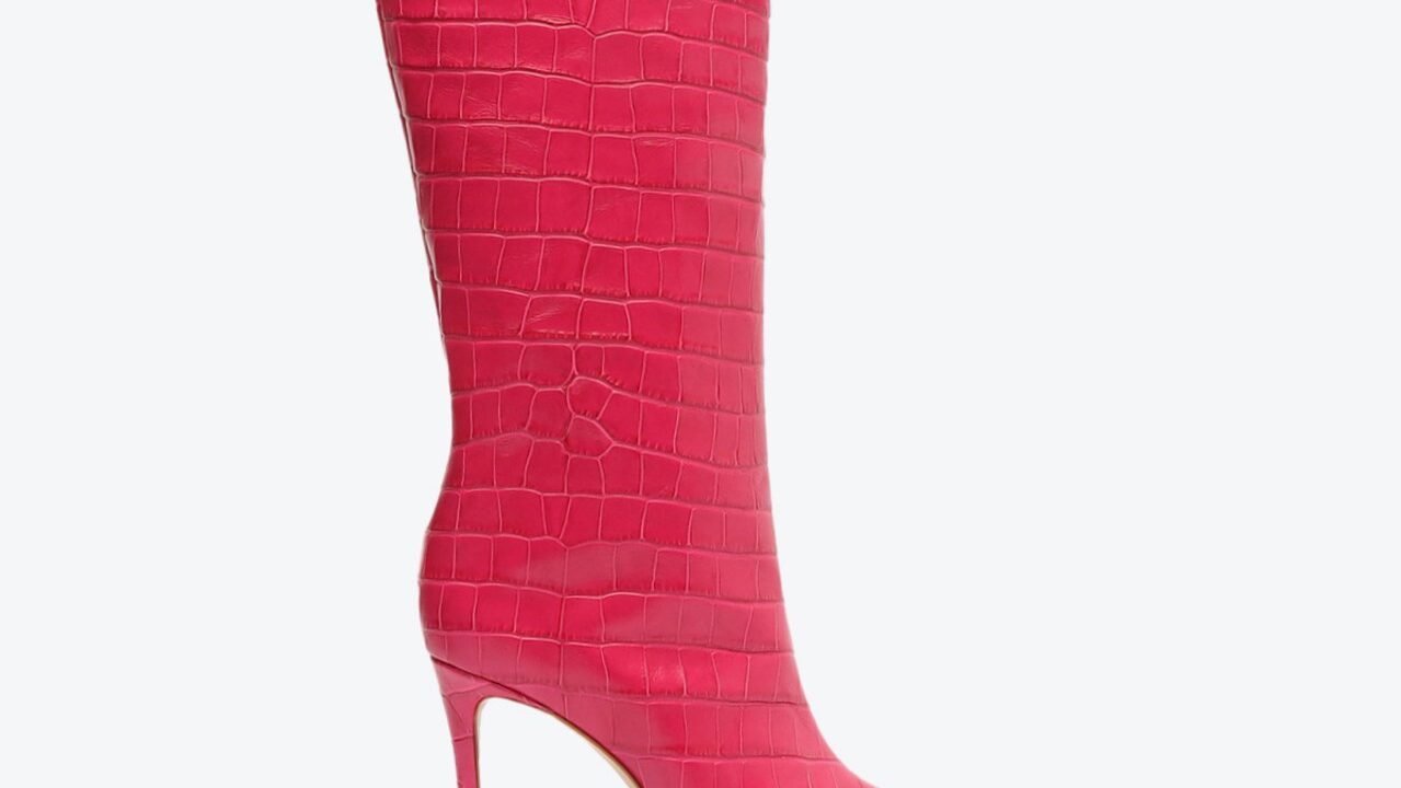 Bota Salto Alto Maryana Couro Pink | Schutz: Sofisticação e Estilo para Seu Visual