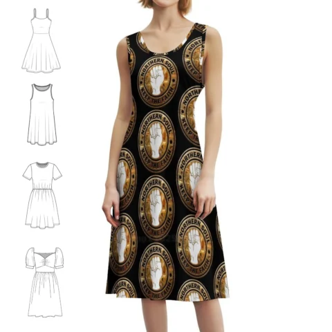Vestido Northern Soul Keep The Faith: Elegância e Conforto para o Verão
