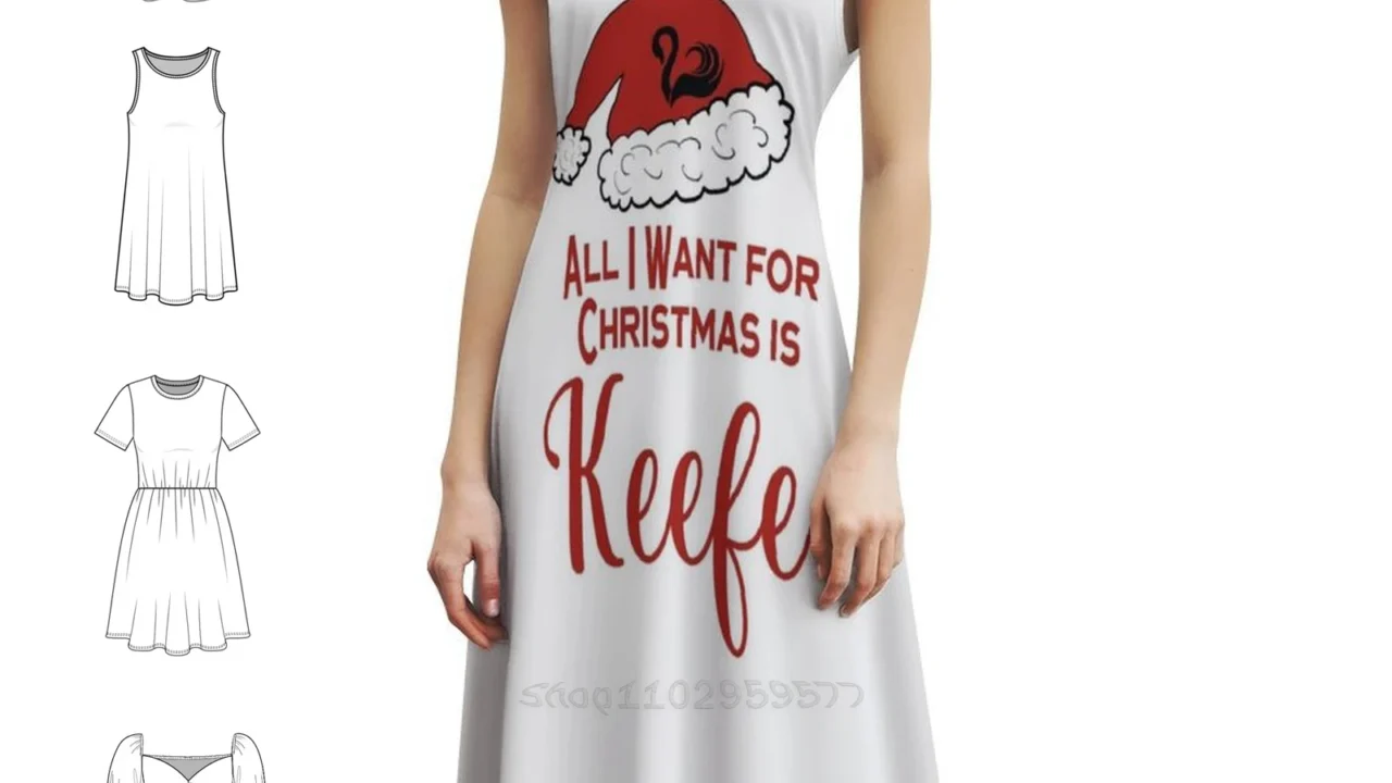 Vestido Feminino Hip Hop Kotlc Fan Keefe Sencen – Estilo e Conforto na Medida Certa