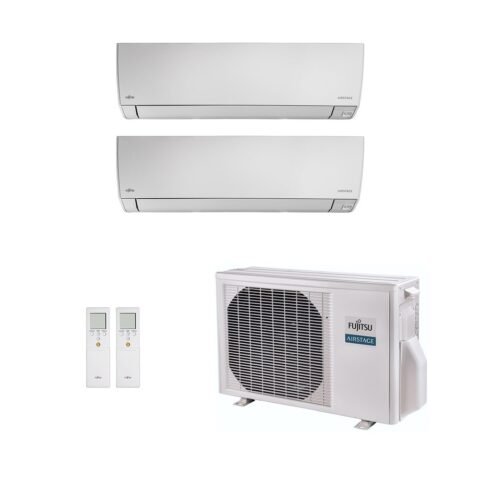 Ar-Condicionado Multi Split Inverter Fujitsu 14.000 (2 Ambientes) Quente/Frio 220V
