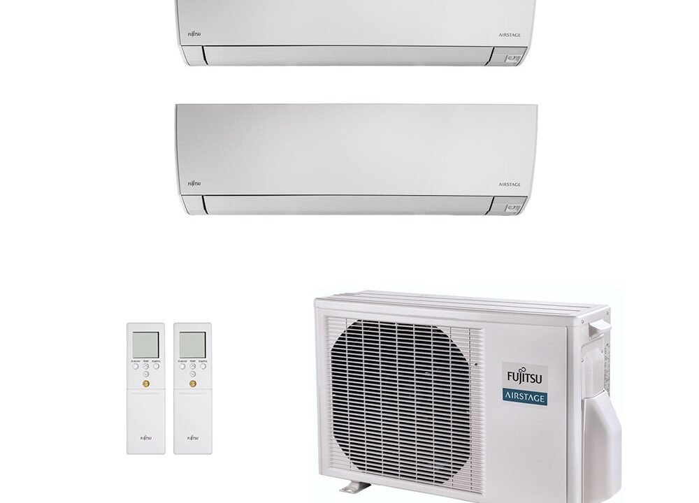 Ar-Condicionado Multi Split Inverter Fujitsu 14.000 (2 Ambientes) Quente/Frio 220V
