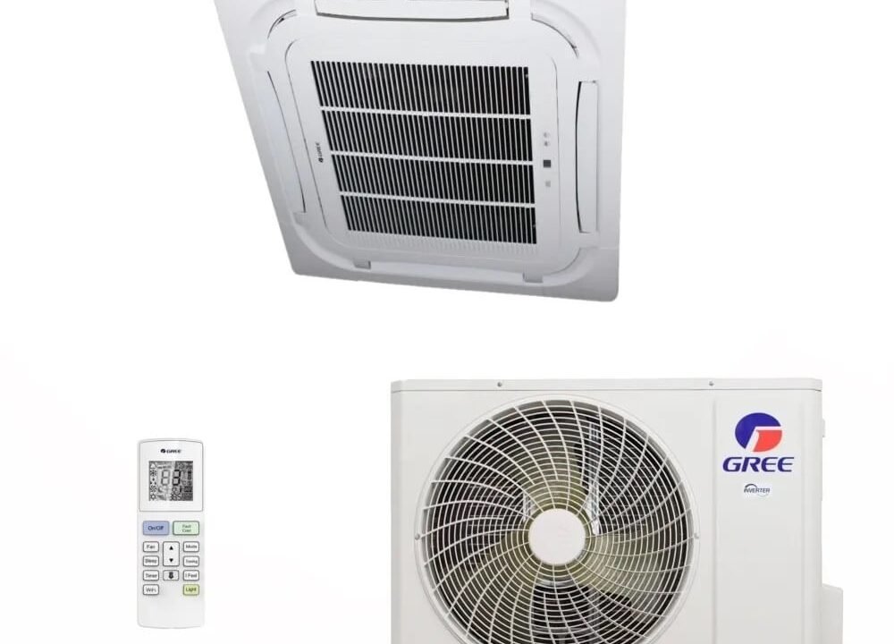 Ar-Condicionado Split Cassete Gree G-Prime Inverter Compact 36.000 BTUs R-32 Só Frio 220V Monofásico