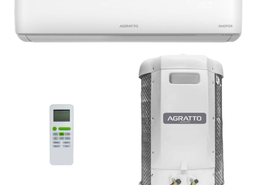 Ar-Condicionado Split HW Inverter Agratto Liv Top 18.000 BTUs R-32 Só Frio 220V