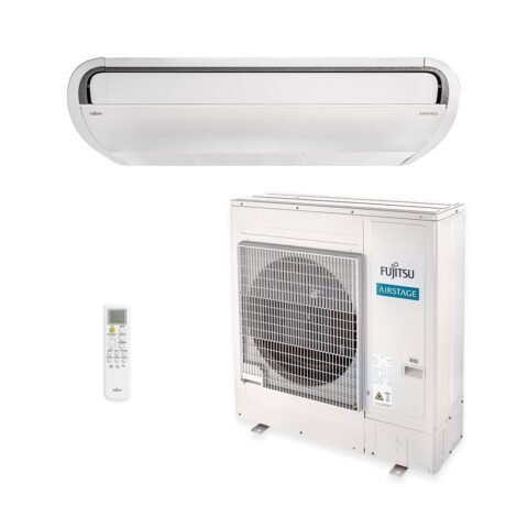 Ar-Condicionado Split Teto Inverter Fujitsu 45.000 BTUs Quente/Frio R32 380V Trifásico