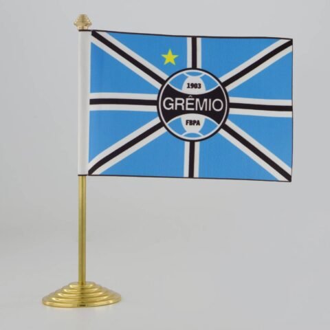 Bandeira de Mesa Grêmio – Decore com Estilo e Paixão