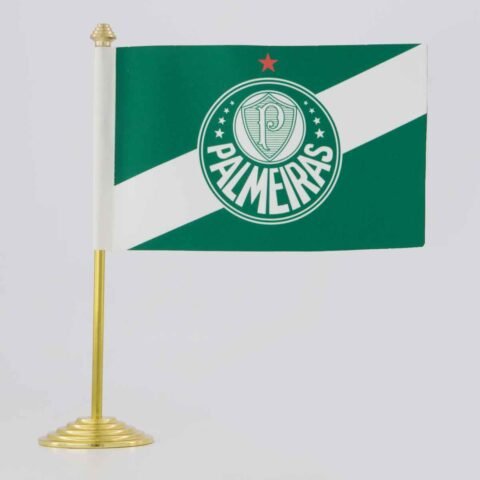 Bandeira de Mesa Palmeiras – Decore seu espaço com paixão pelo Verdão