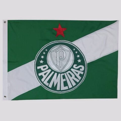 Bandeira Palmeiras 2 Panos: Mostre sua Paixão pelo Verdão com Qualidade
