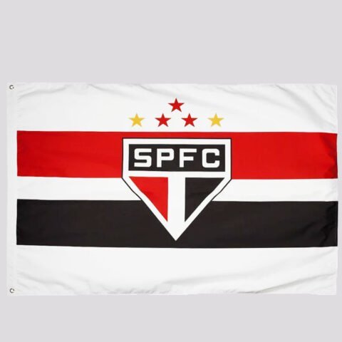 Bandeira São Paulo Soberano 2 Panos – Qualidade e Estilo para Torcer